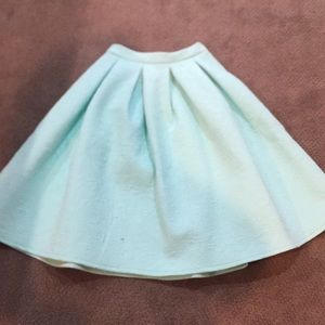 ASOS mint swing skirt
